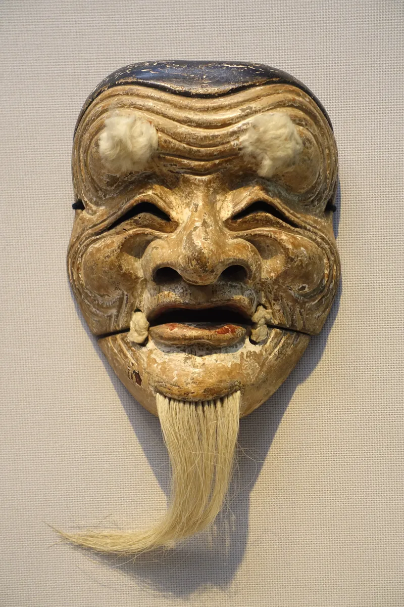 The Sacred Ritual of Noh's Okina Mask Unveiled