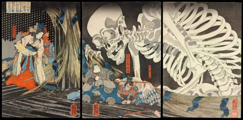 Utagawa Kuniyoshi's Earth Spider and Edo Political Satire