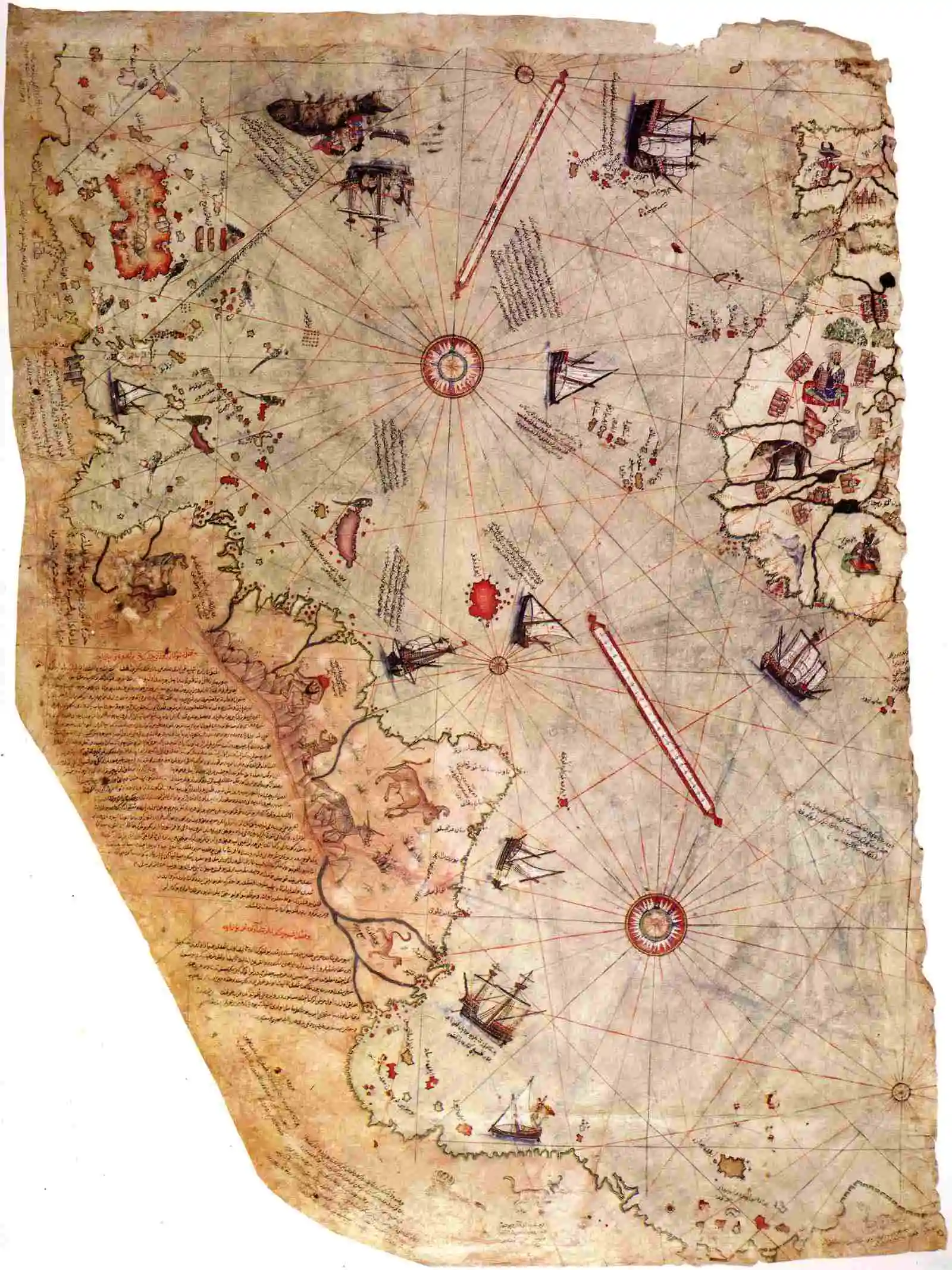 Piri Reis Map Explained Through Columbus and Older Charts