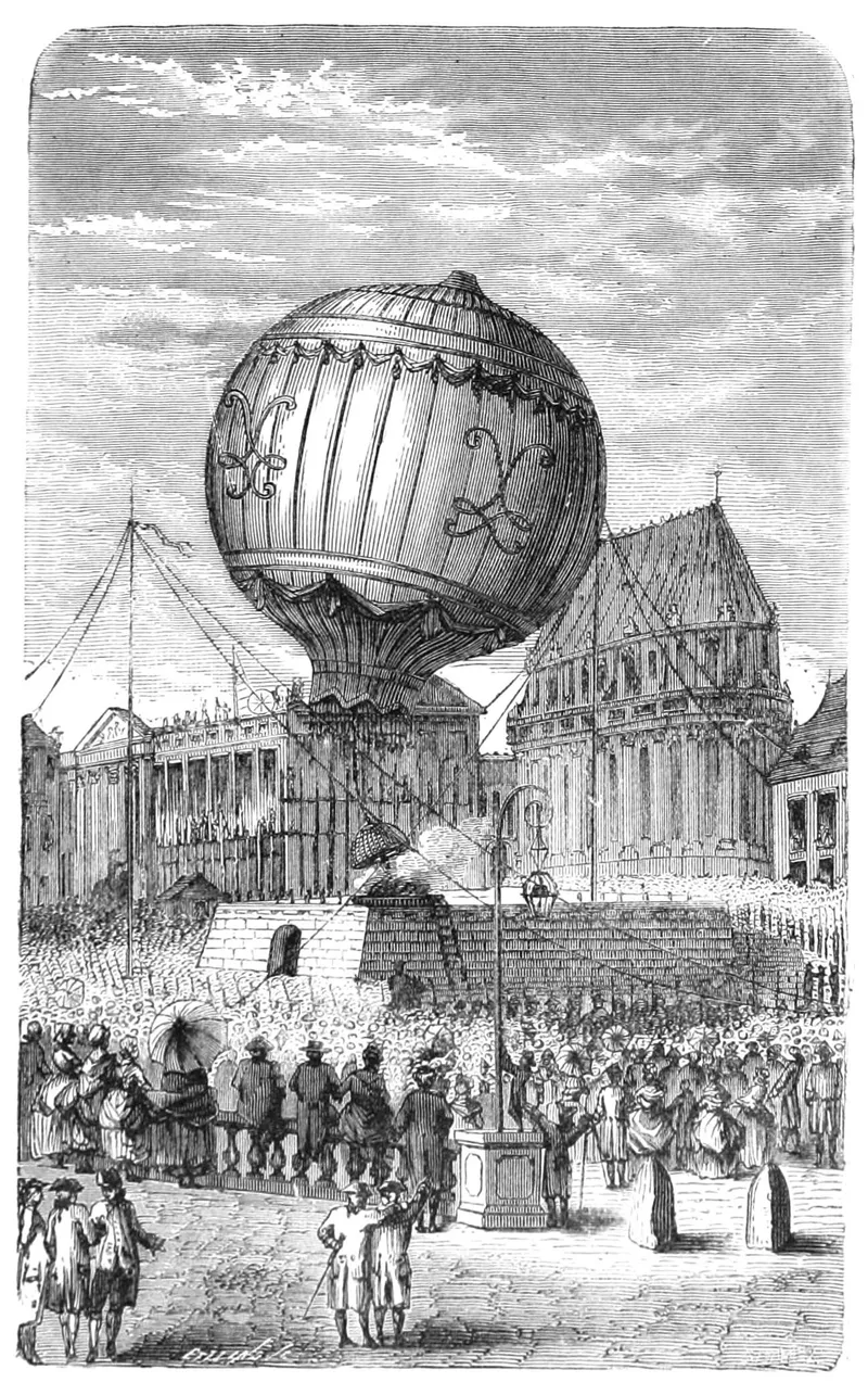 1783 Balloon Animal Flight That Cleared Humans for Takeoff