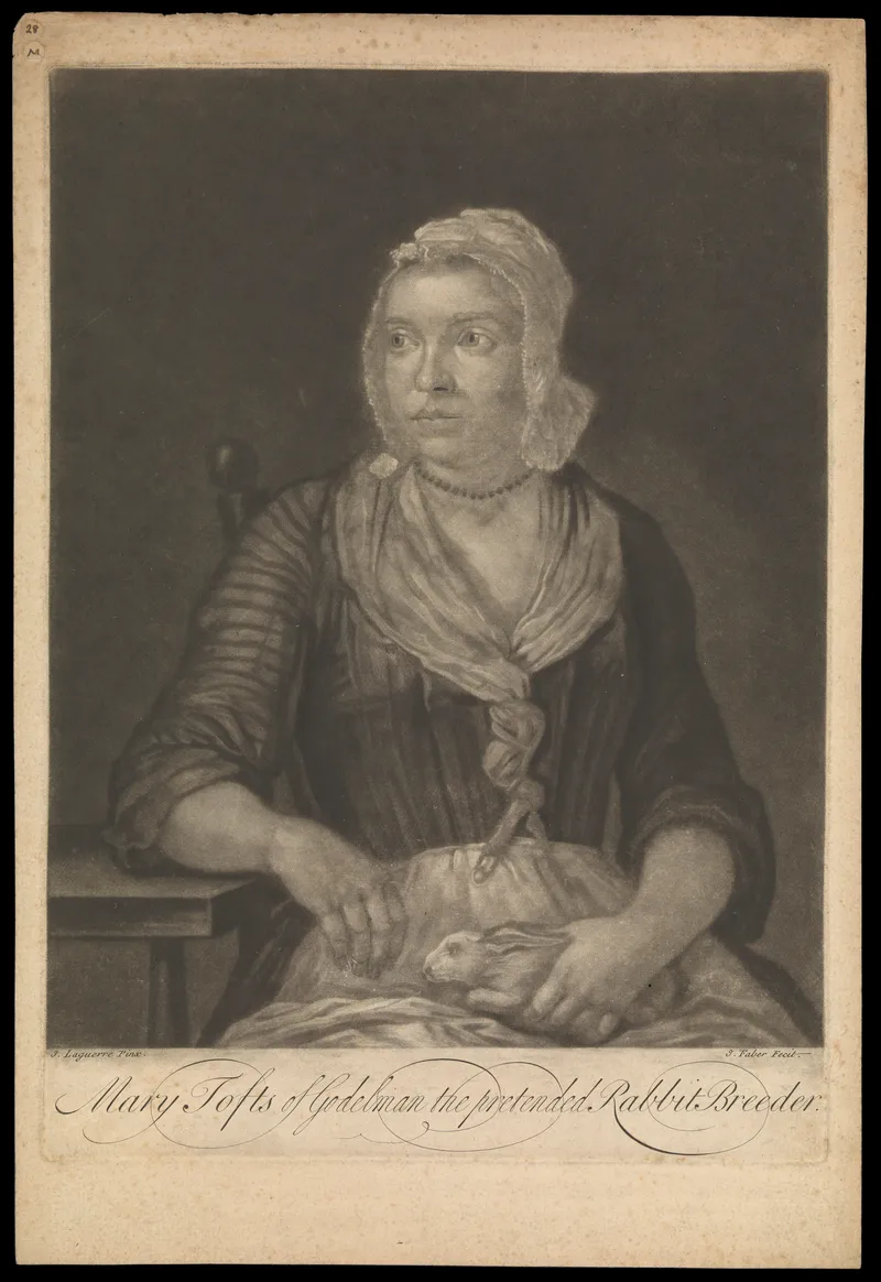 Mary Toft Rabbit Birth Hoax Fooled English Doctors