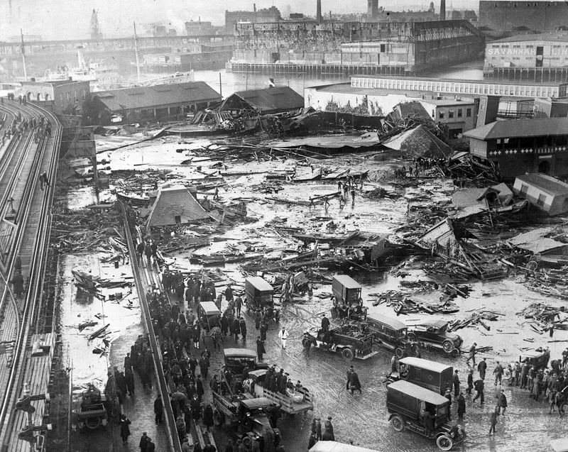 Boston Molasses Flood of 1919 Turned Streets Deadly