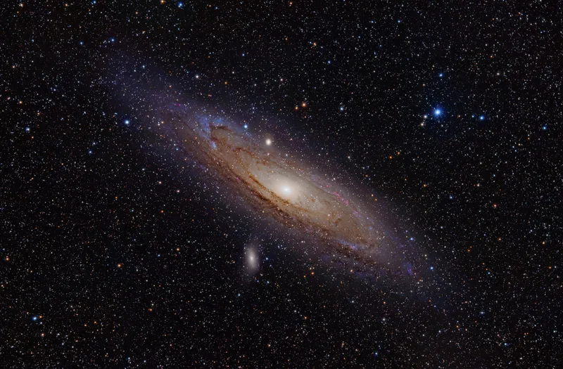 The Andromeda Galaxy's Light Shares Tales of Our Past