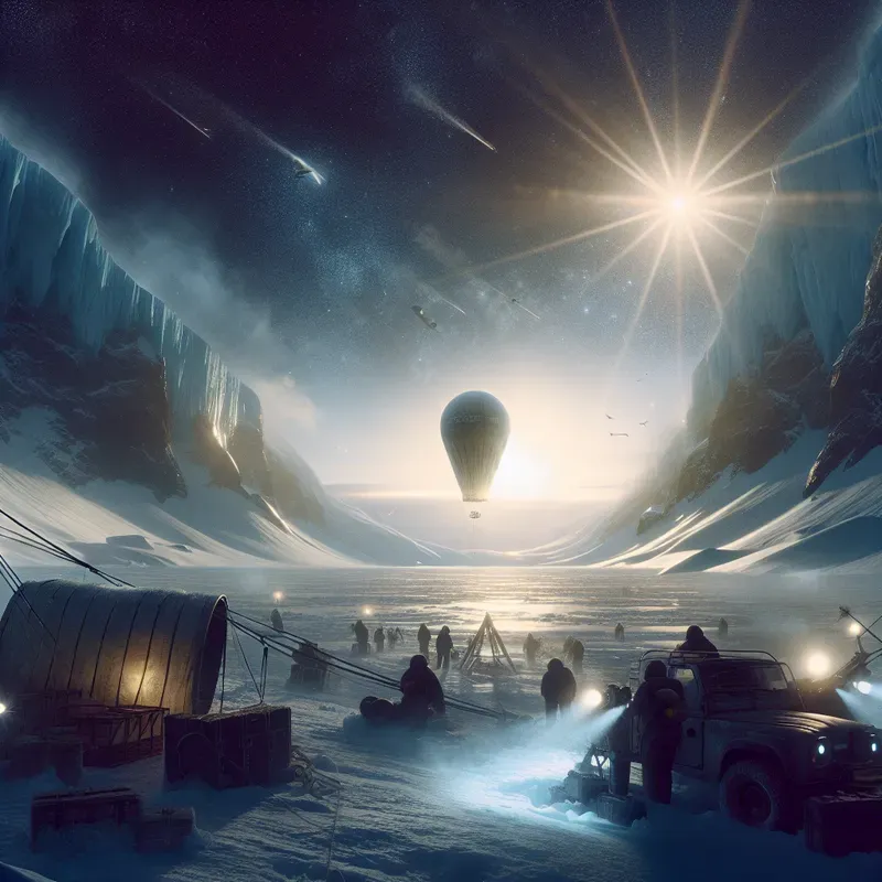 Scientists Retrieve Cosmic-Ray Data from Antarctic Ice