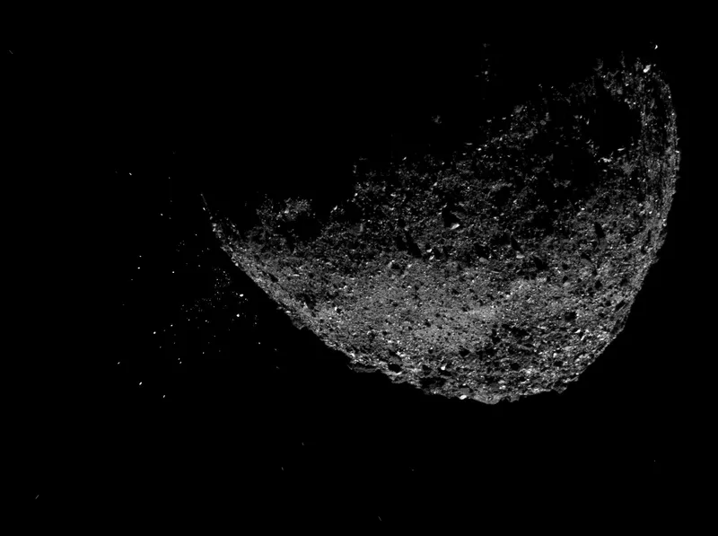 Bennu Rock Ejections Show Asteroids Aren't Geologically Still