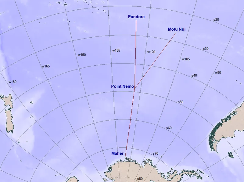 Point Nemo and the Spacecraft Graveyard at Sea