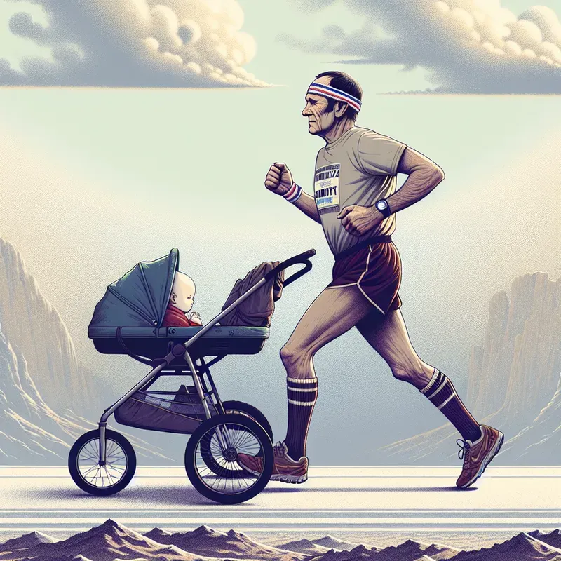 Father-Daughter Duo Sets Stroller Marathon World Record