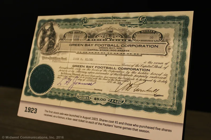 Green Bay Packers Stock Sales Block Private Ownership