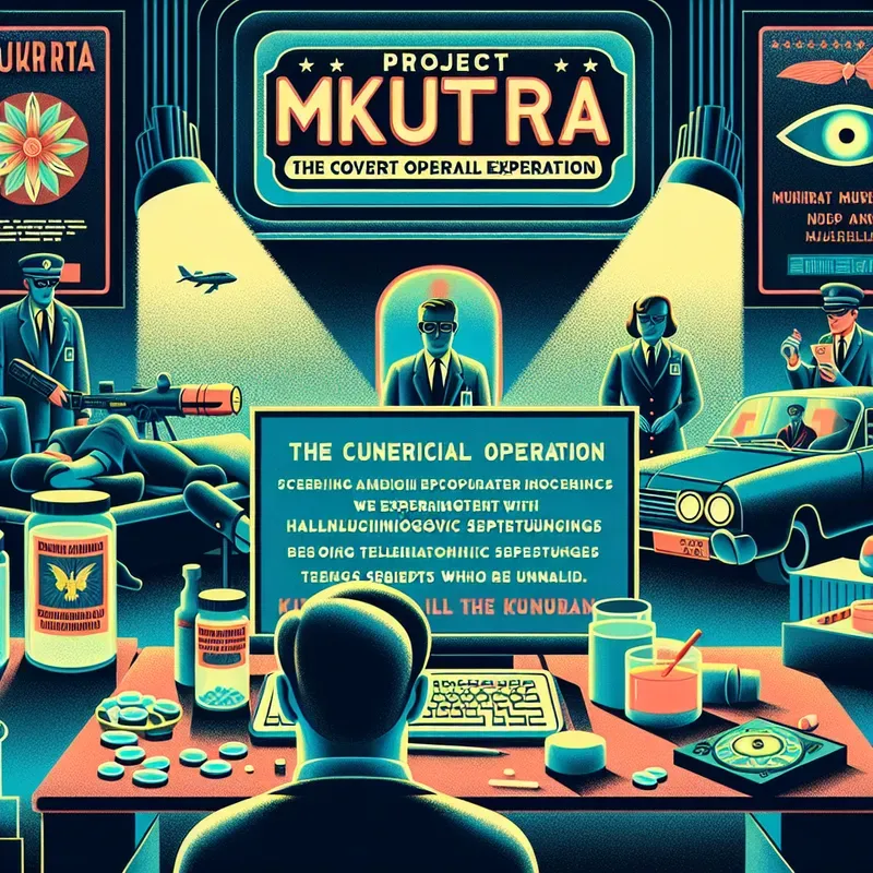 Inside the CIA's Secret LSD Mind Control Experiments