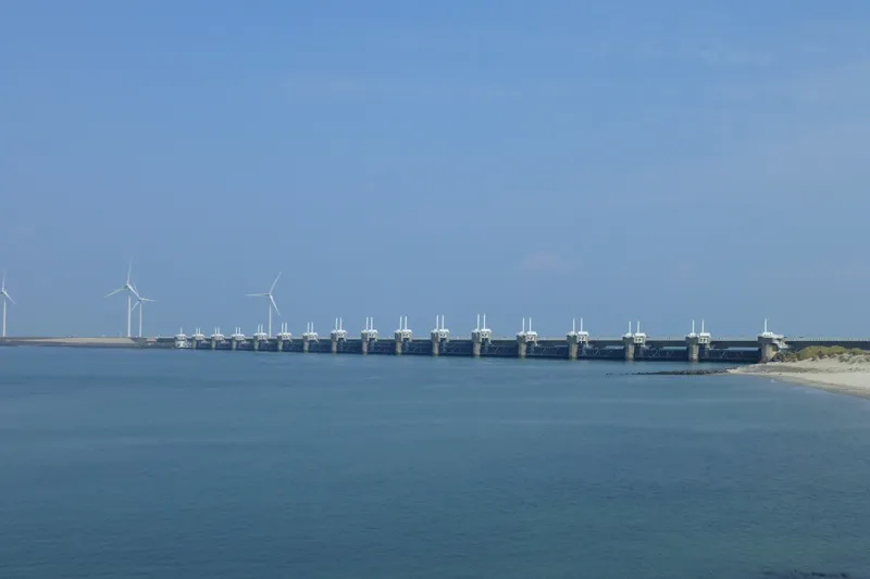 Oosterschelde Storm Surge Barrier Preserves Tides by Design